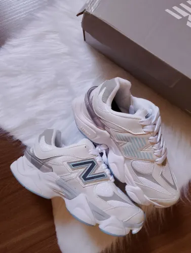 Tênis New Balance Branco azul n°36 novo