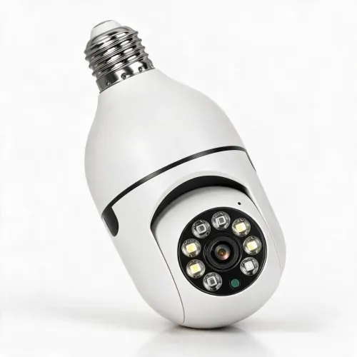Câmera de Segurança Wi-Fi 360° HD ICSee Visão Noturna