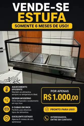 Estufa quente 