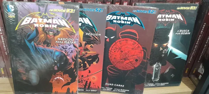 Coleção Novos 52 Batman e Robin DC Panini