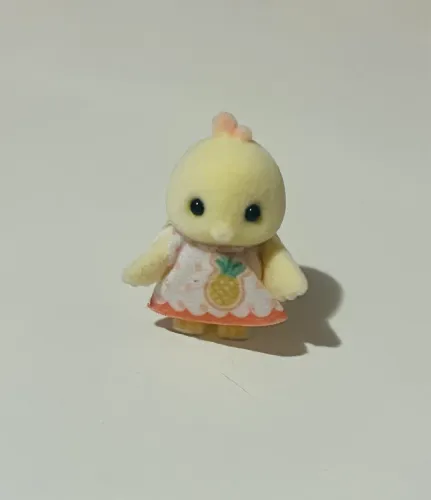 Sylvanian families pássaro amarelo
