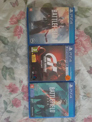 Battlefield 1, Gran Turismo SPORT, Battlefield 2042