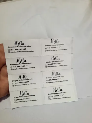 Etiquetas personalizadas