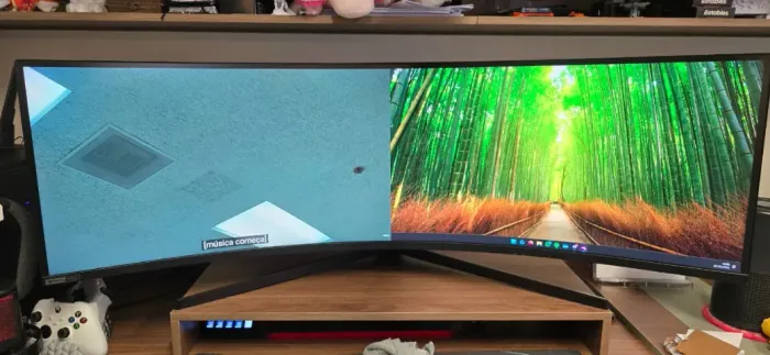 Monitor Gamer Samsung Odyssey Neo G9 49" Mini-LED 240Hz (Completo na Caixa)