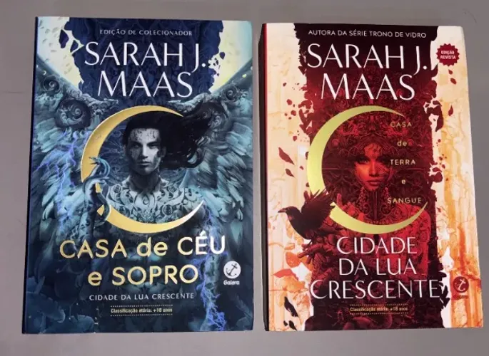 Box Colecionador Casa de Céu e Sopro + Cidade da Lua Crescente - Sarah J. Maas