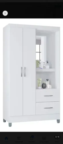 Vende-se guarda roupa de solteiro semi-novo
