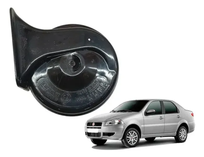 Buzina Caracol Fiamm Fiat Siena Palio 2005 2006 2007 2008