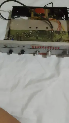 Amp sonata ledmixer anos 80 funcionando 