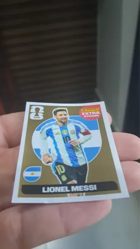 Messi Legend Golden - Extra Sticker - Album Panini Copa do Mundo 2026
