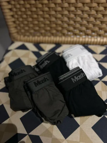 Kit 5 Cuecas Mash Original tam P Novo