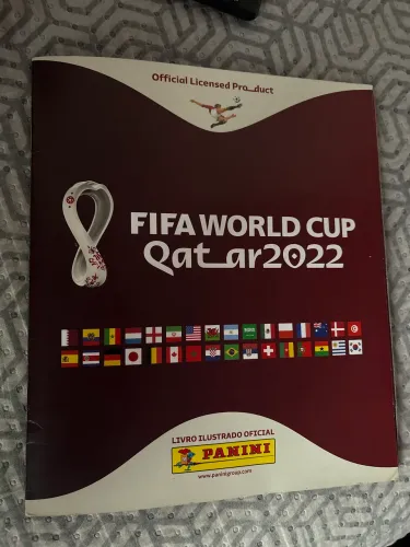 Álbum copa do mundo 2022 completo