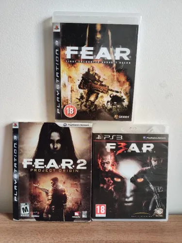 Trilogia Jogos PS3 F.E.A.R.