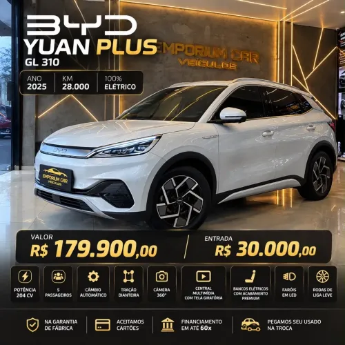 BYD Yuan Plus Elétrico 2025