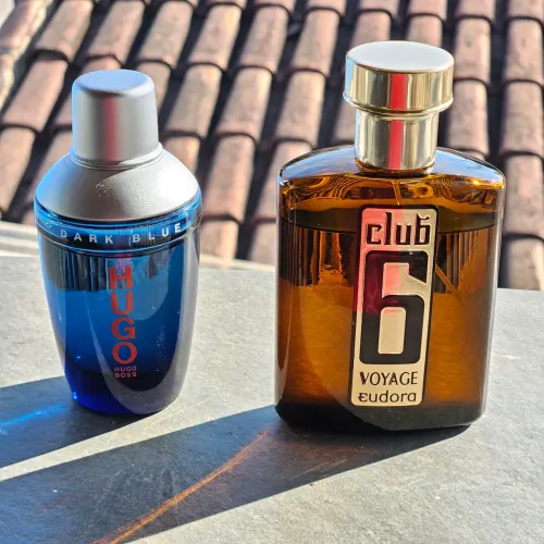 Perfumes. Hugo boss dark blue e eudora club 6 voyage