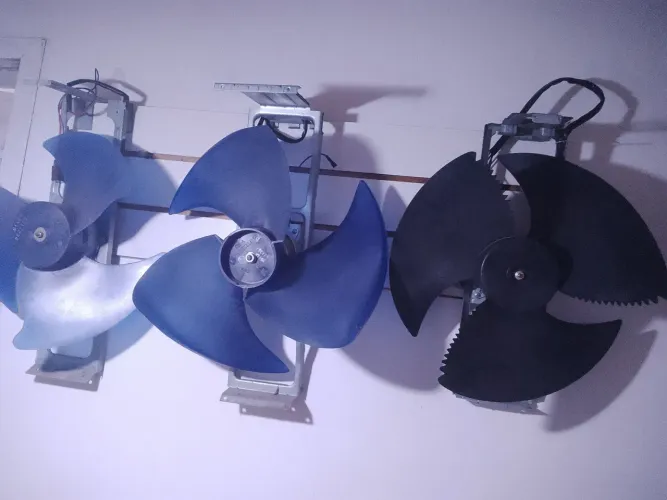 Ventilador de ar condicionado split 