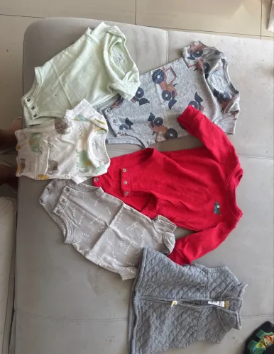kit 6 peças carters body e colete