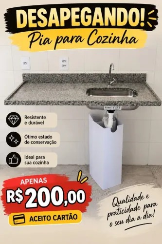 Pia de cozinha 