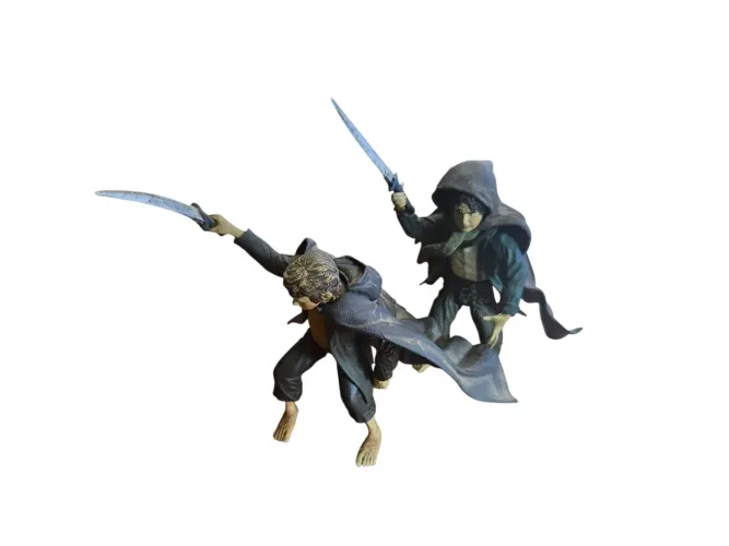 Miniaturas do LotR da Toy Biz