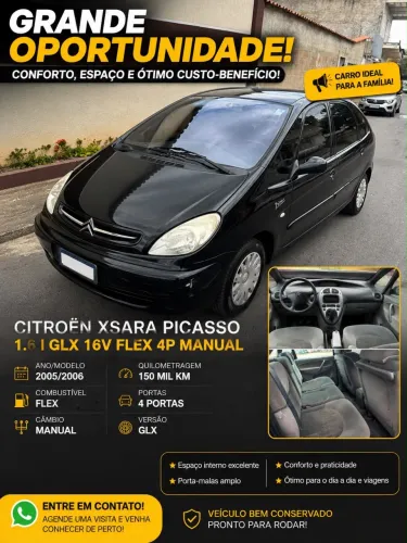 Citroen Xsara Picasso GLX 1.6/ 1.6 Flex 16V 2006