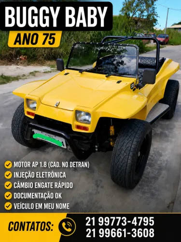 Volkswagen Buggy 1.6 8V Gasolina 2P Manual 1975