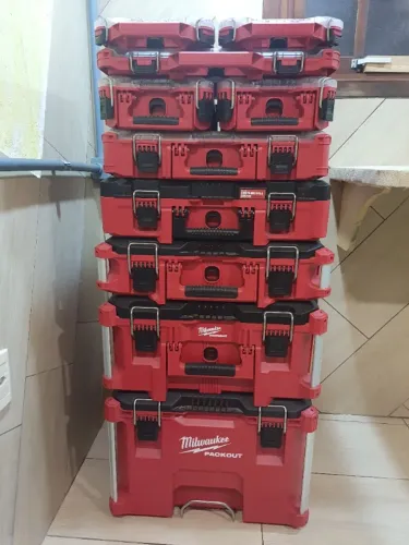 Milwaukee Packout caixas organizadoras de ferramentas