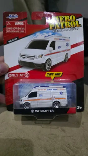 Miniatura JADA NAO HOTWHEELS - HERO PATROL VW CRAFTER