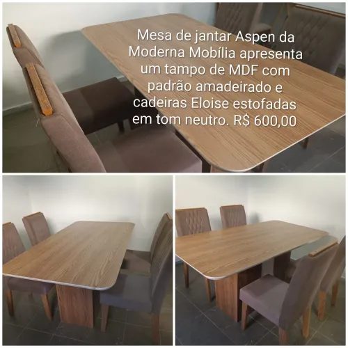 Mesa 4 cadeiras