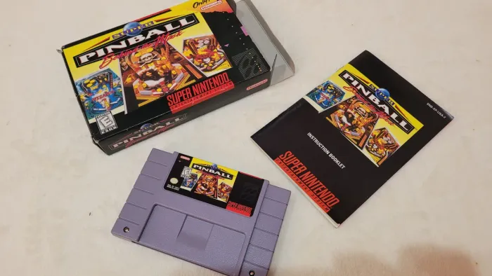 Super Pinball snes super nintendo 