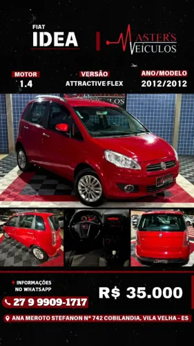 Fiat Idea Attractive 1.4 Fire Flex 8V 5P 2012