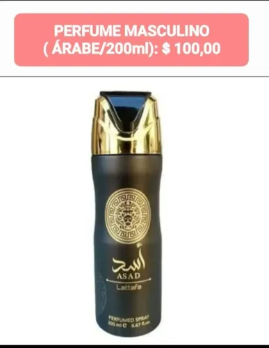 PERFUME MASCULINO ÁRABE 
