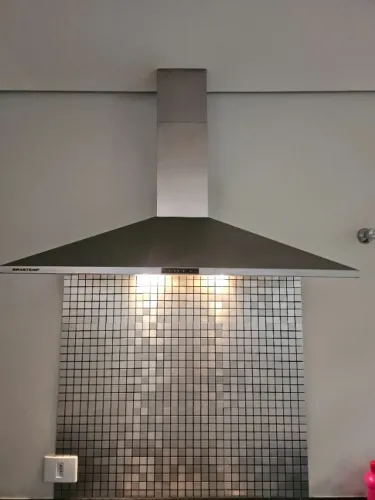 Coifa De Parede Brastemp 90 Cm Inox Piramidal 5