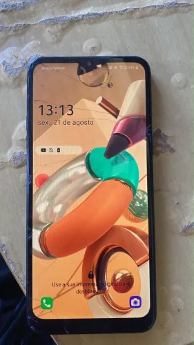 LG K41s (com avarias mas funcionando)