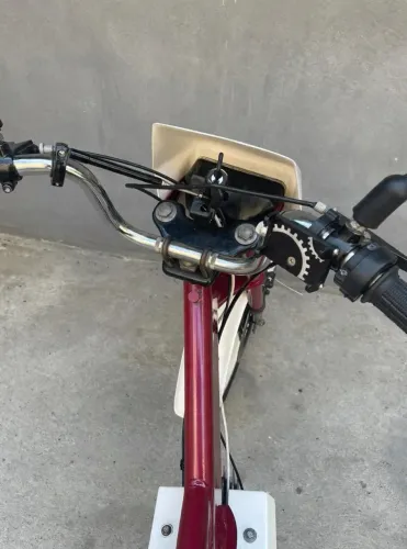 Mobylette Caloi 50cc motor 2 tempos linda,pronta pra rodar