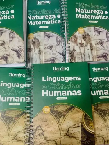 Box de livros Enem e vestibulares