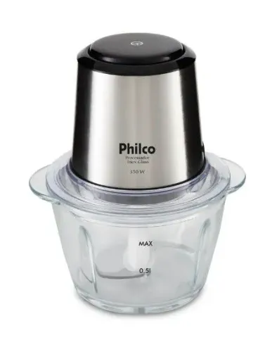 Processador PHILCO Inox Glass PPSO11