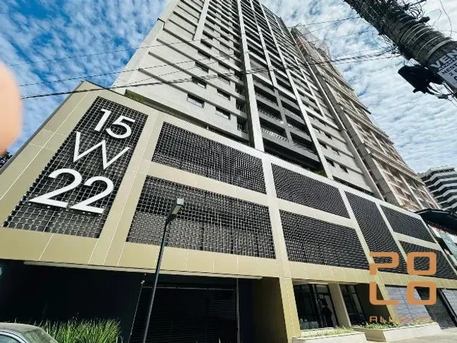 Apartamento para alugar no Edifício Residencial 15W22, no Setor Oeste, em Goiânia - GO.