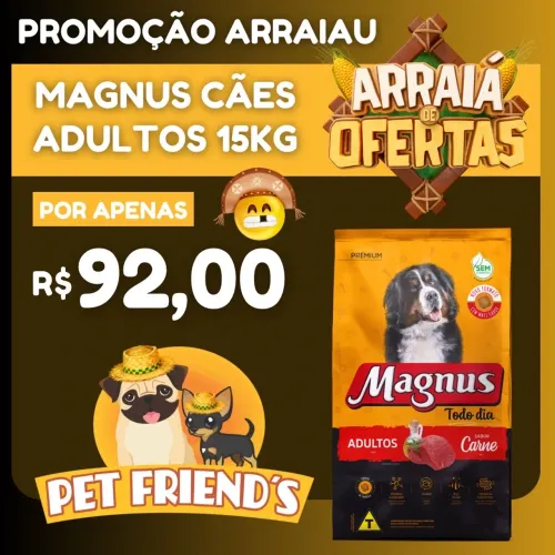 Ração magnus mega oferta 