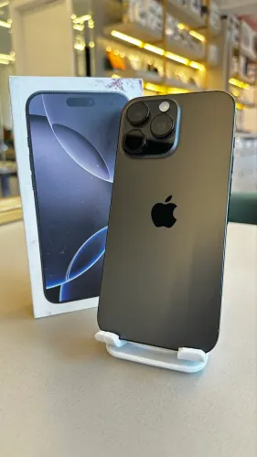 IPHONE 16 PRO MAX 256GB PRETO SEMINOVO / LOJA FÍSICA