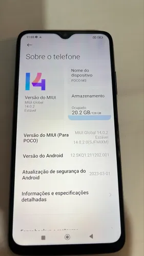 Celular Xiaomi Poco M3 128 Gb (usado)