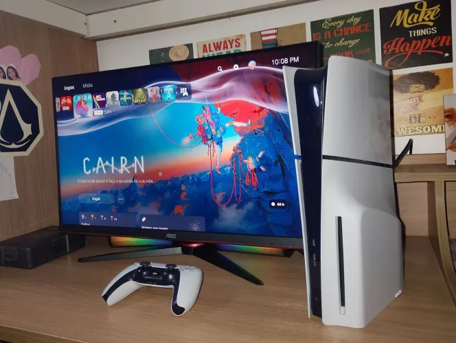 Playstation 5 slim com leitor de disco / PS5
