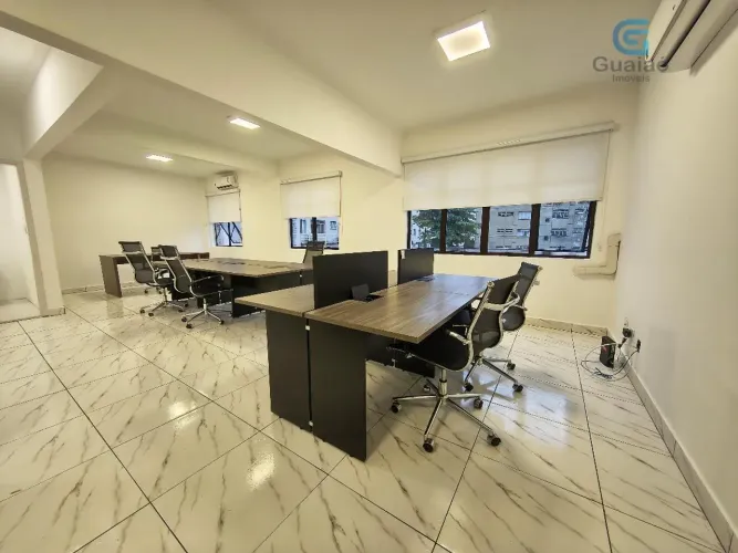 Alugo sala comercial mobiliada, Centro, São Vicente
