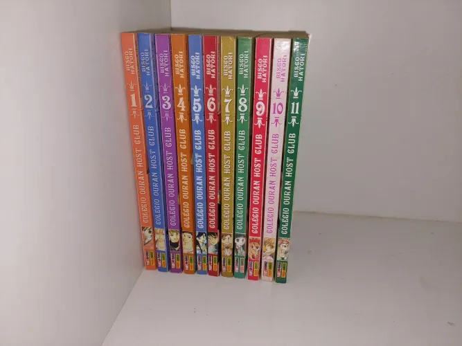 Mangá - Colégio Ouran Host Club, volumes 1 ao 11