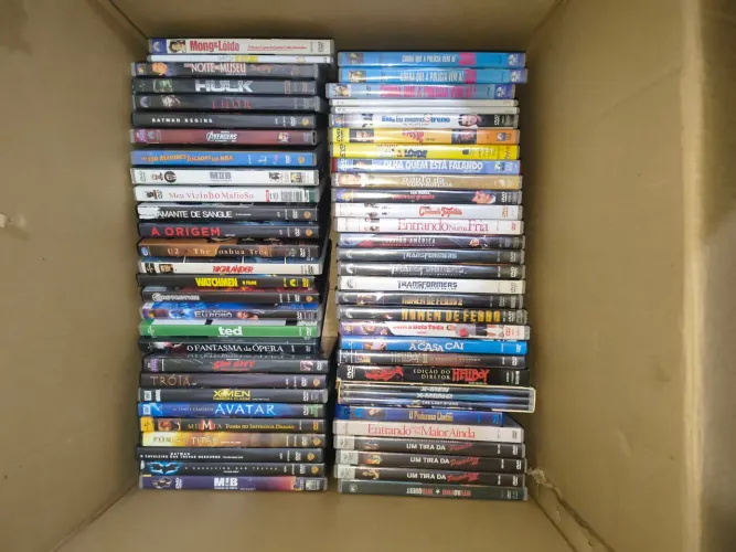 COLEÇÃO DE DVD'S