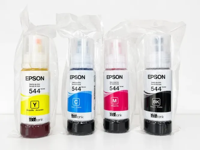 Kit 4 Tintas Epson 544 Originais