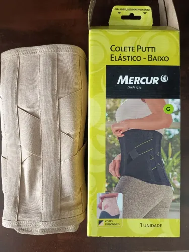 Colete Putti elástico baixo G 