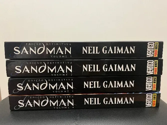 Coleção Sandman - Edição Definitiva Vol. 1, 2, 3 e 4