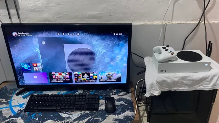 Xbox séries S, Dock de Careegar e Controle