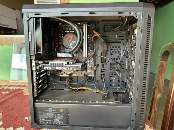 PC GAMER CORE i5 12400, 32G RAM, RTX 3050 6G, SSD 500G, Watercooler