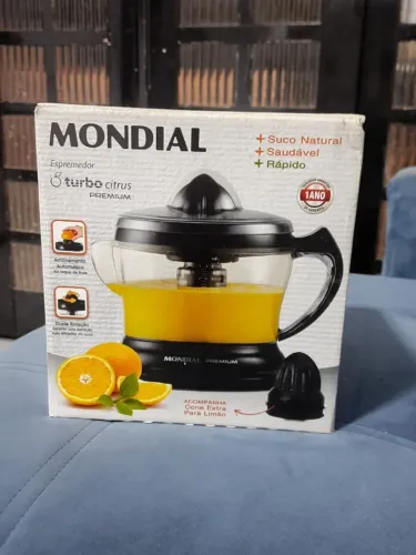 Espremedor Mondial Turbo Citrus Premium