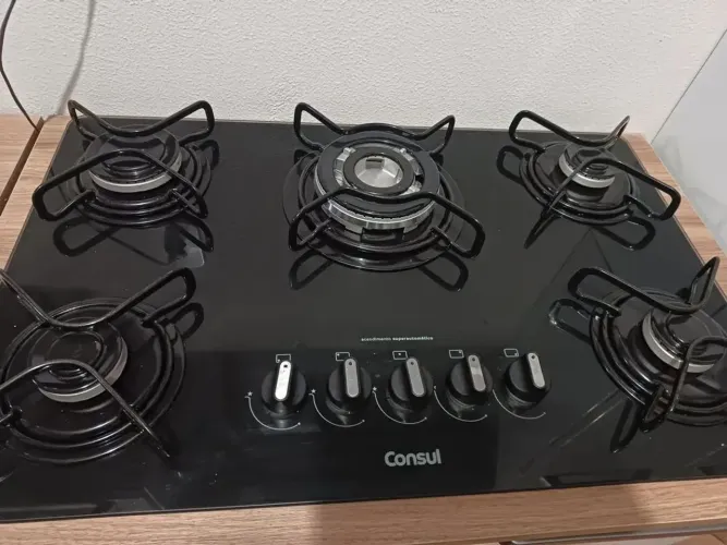 Cooktop Quadrichama Consul 5 Bocas Pouco Usado